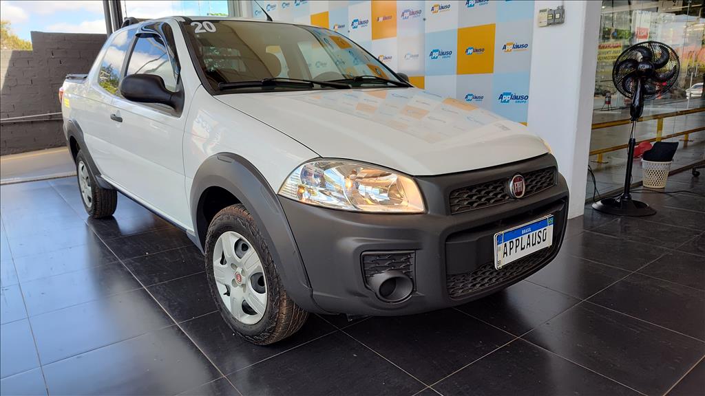 Fiat Strada - 1.4 MPI HARD WORKING CD 8V FLEX 3P MANUAL