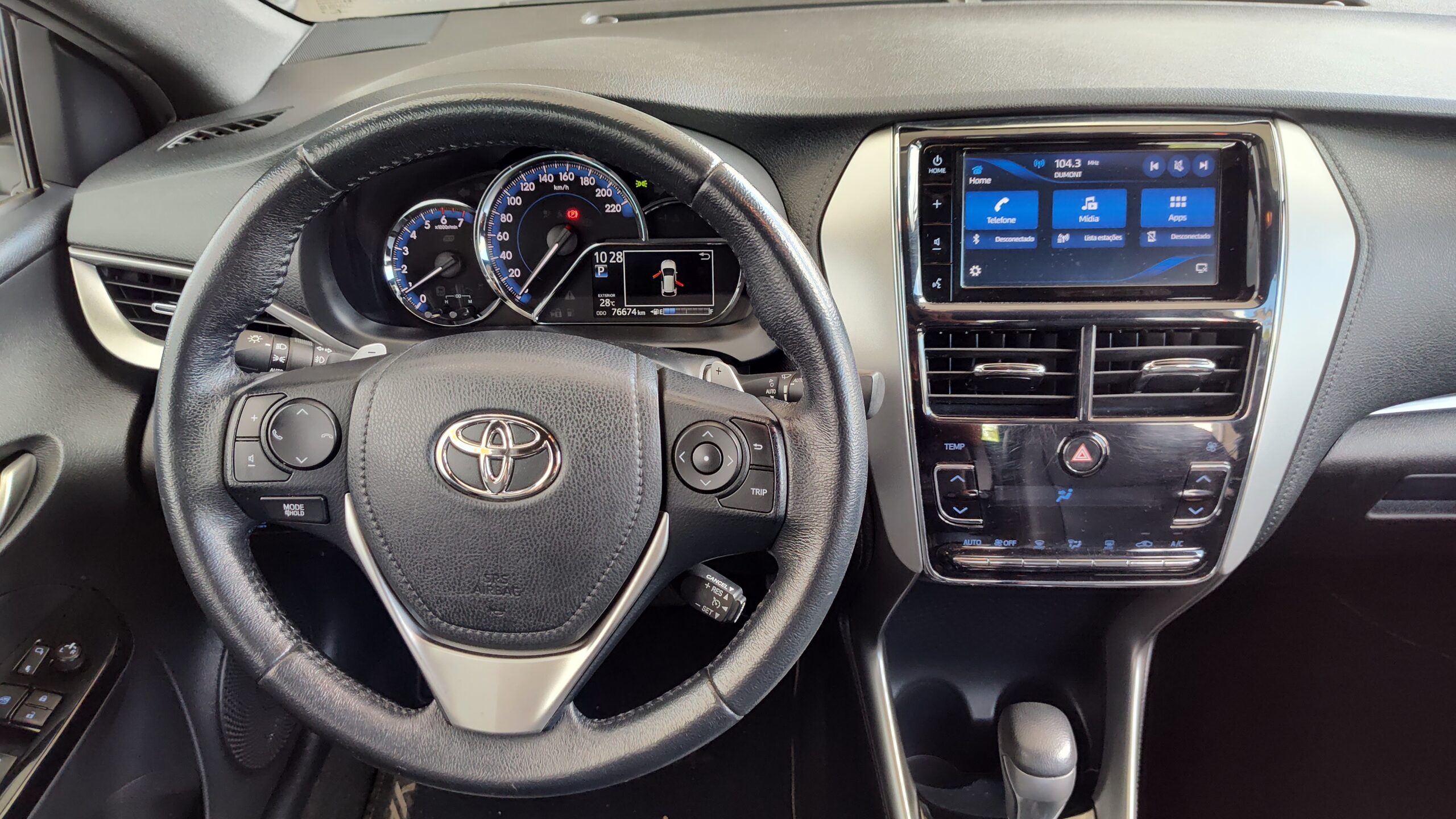 Toyota Yaris - 1.5 16V FLEX XLS CONNECT MULTIDRIVE