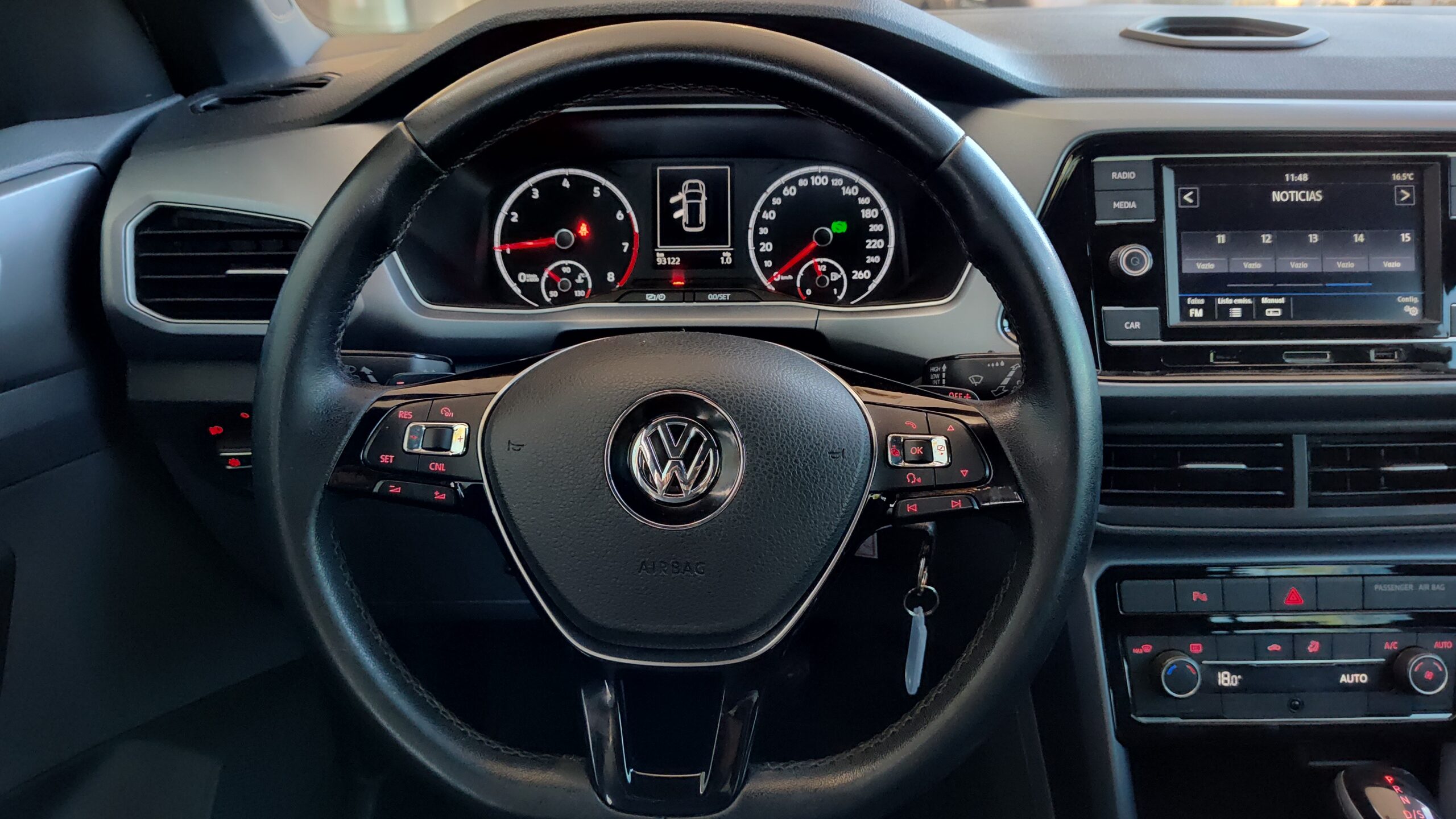 Volkswagen T-cross - 1.0 200 TSI TOTAL FLEX COMFORTLINE AUTOMÁTICO